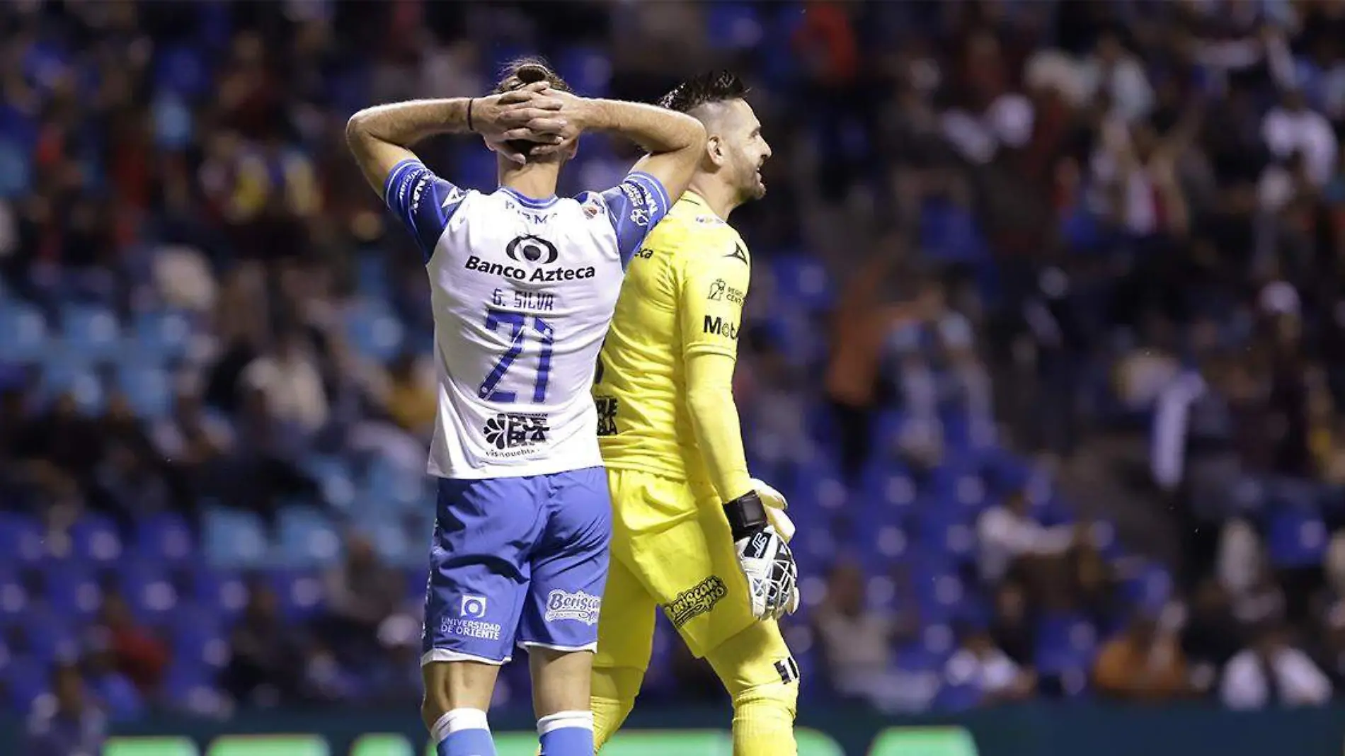 Gastón y Antony Silva no tuvieron su noche el viernes ante Atlas, al igual y como todo el Puebla